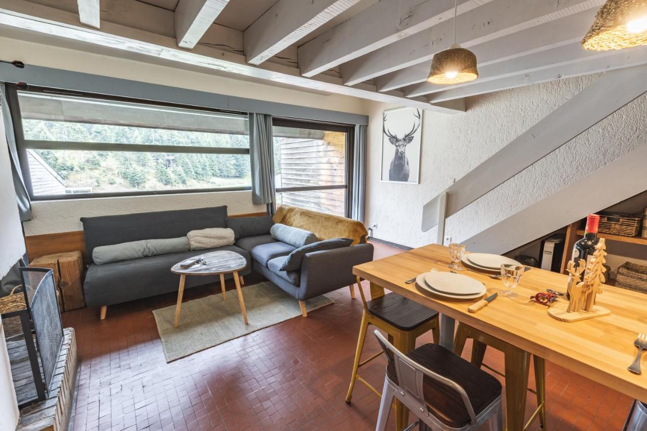 קמפן La Cabane Du Cerf A Payolle מראה חיצוני תמונה