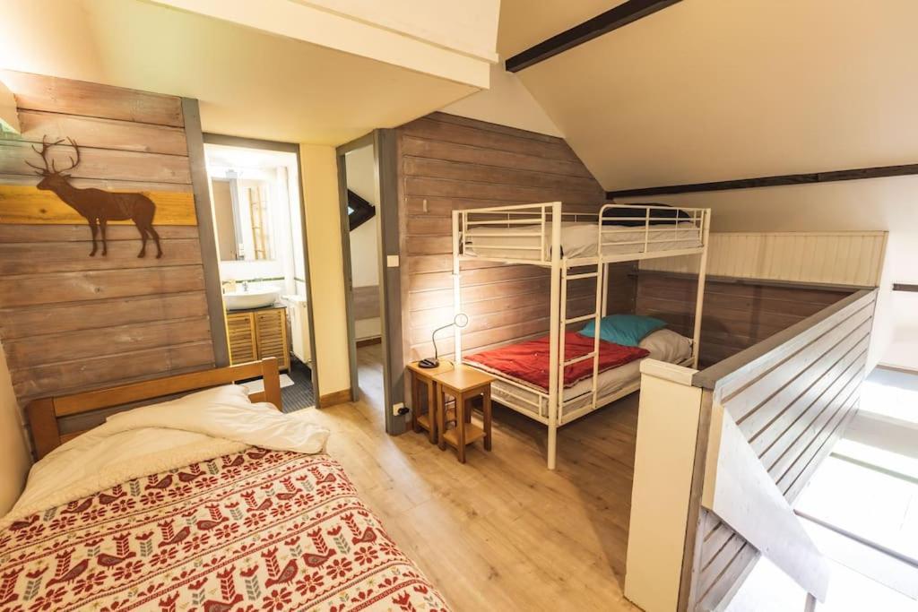 קמפן La Cabane Du Cerf A Payolle מראה חיצוני תמונה